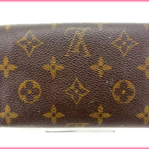 Louis Vuitton Wallet Purse Monogram Brown Woman Authentic Used - Picture 1 of 4